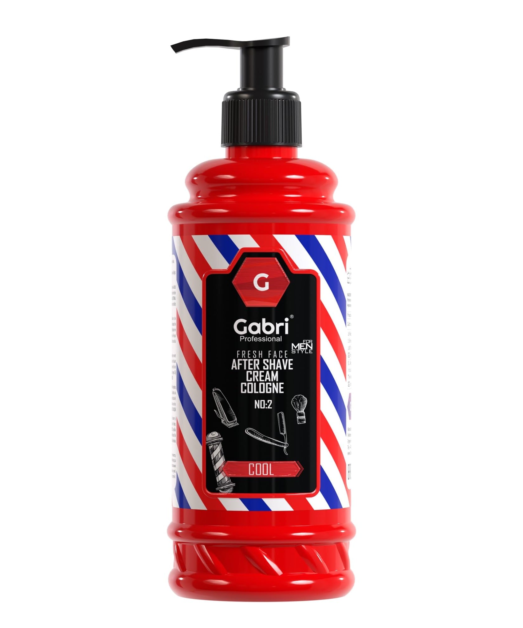 Gabri Aftershave Cream & Cologne 2 in 1 400ml