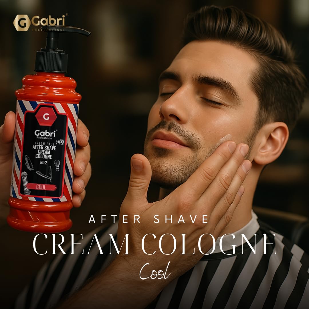 Gabri Aftershave Cream & Cologne 2-in-1 400ml - Gabri - Professional Barber Supplies UK | BarberWorld