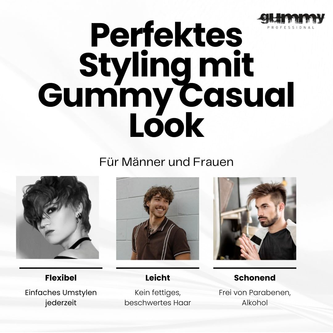 Gummy Hair Wax Series 150ml