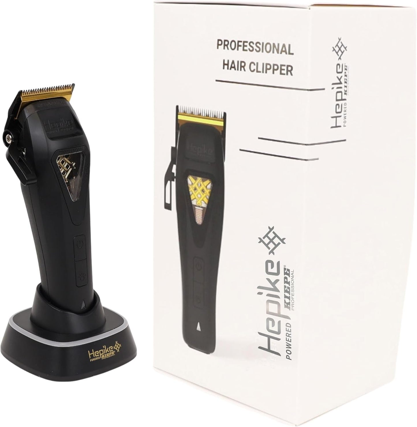 Kiepe Hepike Cordless Hair Clipper 6360 Long-Life Lithium Battery - Kiepe - Professional Barber Supplies UK | BarberWorld