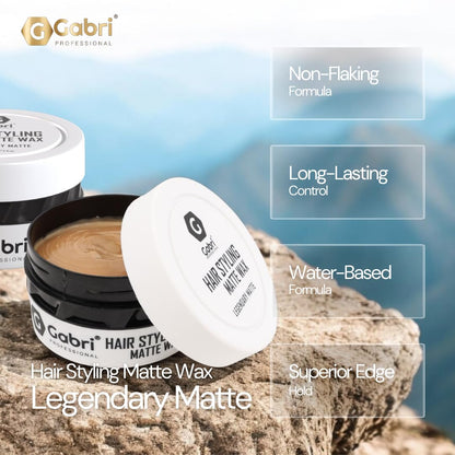 Gabri Hair Styling Wax Series 150ml - Gabri - Professional Barber Supplies UK | BarberWorld