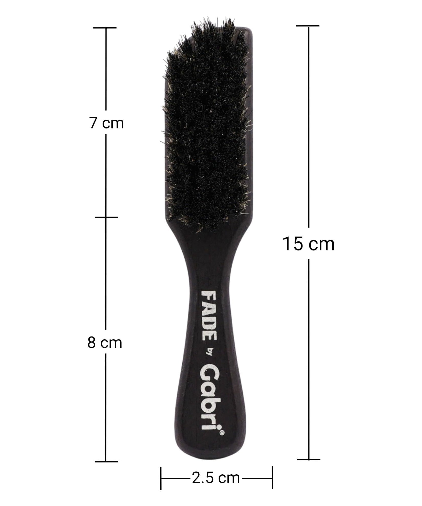 Gabri Men's Grooming Barber Beard and Fade Brush