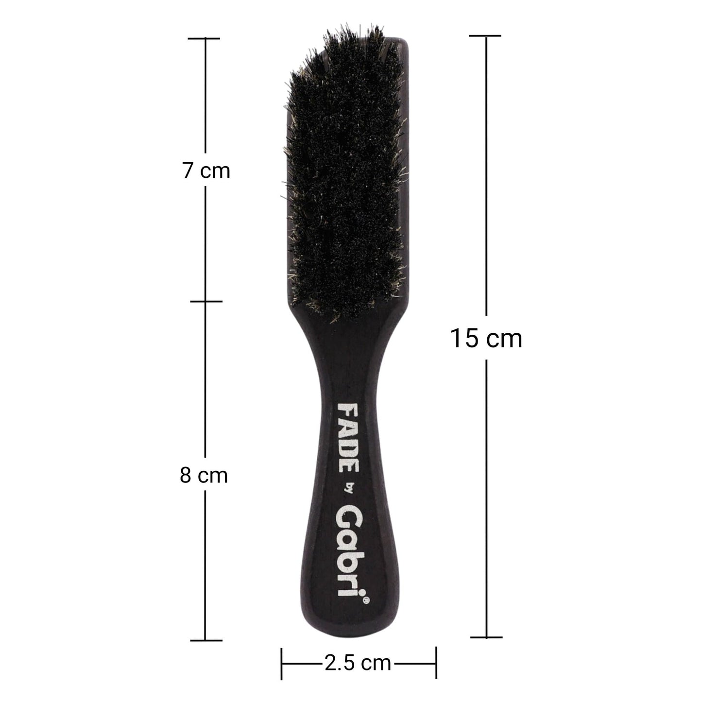 Gabri Men's Grooming Beard and Fade Brush