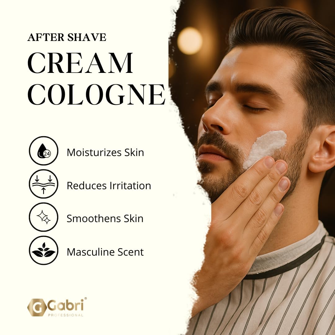 Gabri Aftershave Cream & Cologne 2-in-1 400ml - Gabri - Professional Barber Supplies UK | BarberWorld