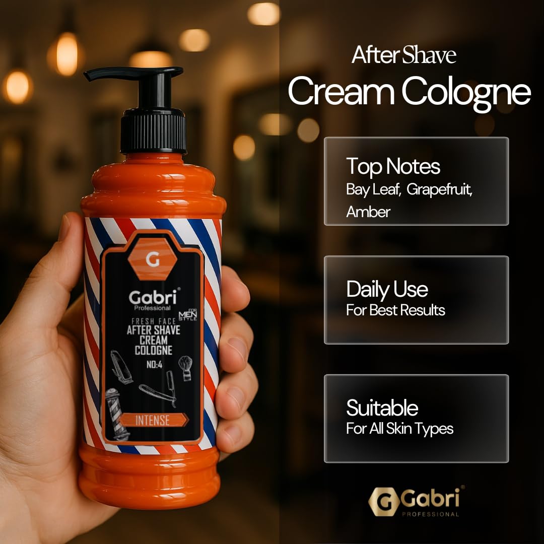 Gabri Aftershave Cream & Cologne 2-in-1 400ml - Gabri - Professional Barber Supplies UK | BarberWorld