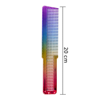 Gabri Gold Metal Flat Top Comb 21cm Anti-Static Heat Resistant