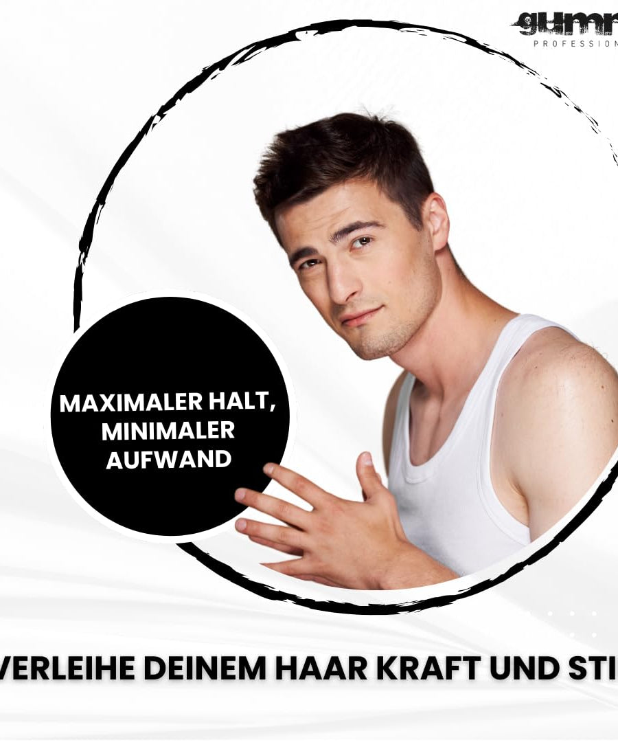 Gummy Hair Gel 220 ml Maximum Hold