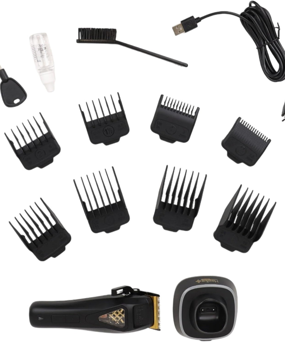 Kiepe Hepike Cordless Hair Clipper 6360, Long-Life Lithium Battery, Powered Clippers for Men Haircut, Men's Grooming Kit for Beard & Face, Ideal for Hairdressers, Barbers, Stylists, Professional Use