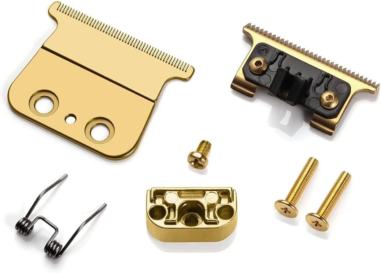 Compatible for Babyliss，All FX787 FX726 FX787Z FX707 Barbershop Professional Replacement Blade Fits Hair Cutter Machine Barber Trimmer(FX707 Gold)