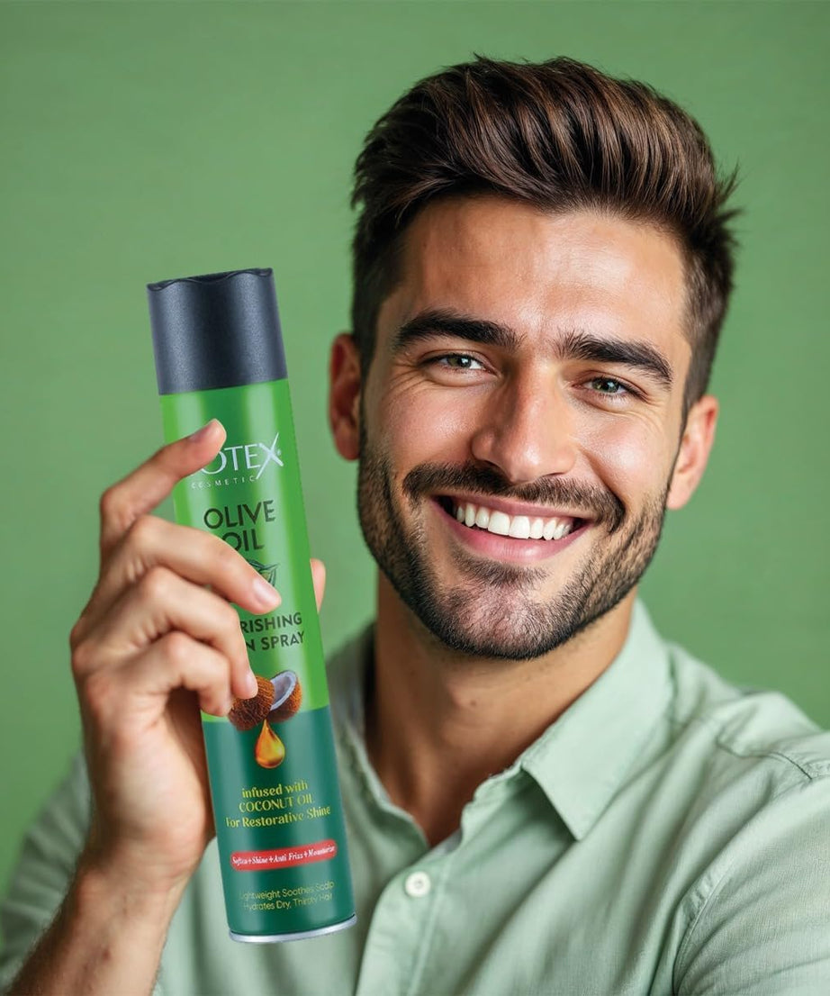 Totex Olive Oil Sheen Spray 400 ML