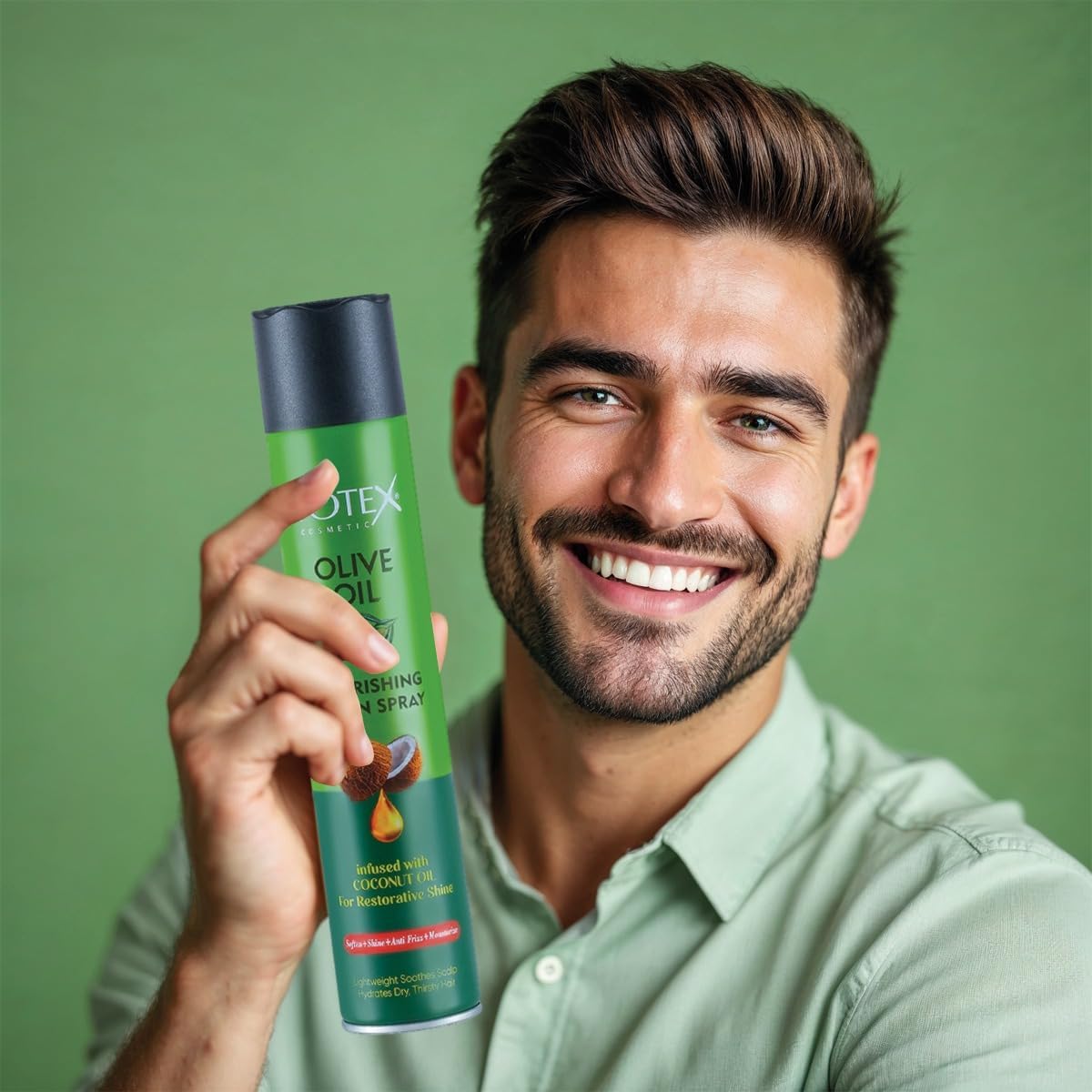 Totex Olive Oil Sheen Spray 400 ML