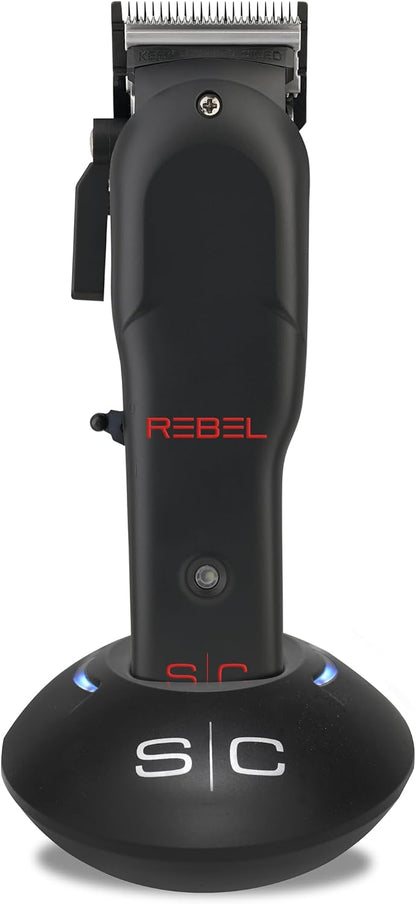 Stylecraft StyleCraft Rebel Professional Super-Torque Modular Cordless Hair Clipper (Lids: Pink, Blue, Black)