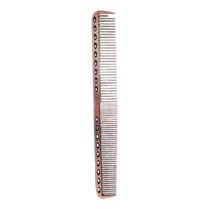Gabri Gold Metal Flat Top Comb 21cm Anti-Static Heat Resistant