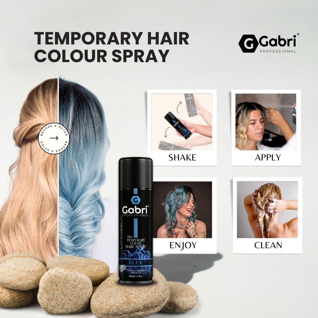 Gabri Hair Colour Spray 150ml - Gabri - Professional Barber Supplies UK | BarberWorld