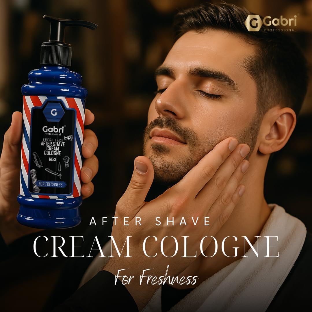 Gabri Aftershave Cream & Cologne 2-in-1 400ml - Gabri - Professional Barber Supplies UK | BarberWorld