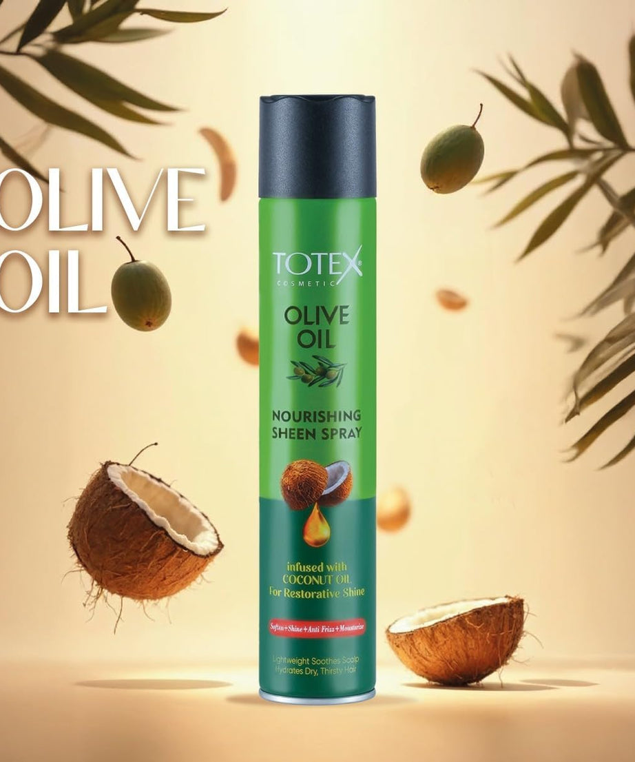 Totex Olive Oil Sheen Spray 400 ML