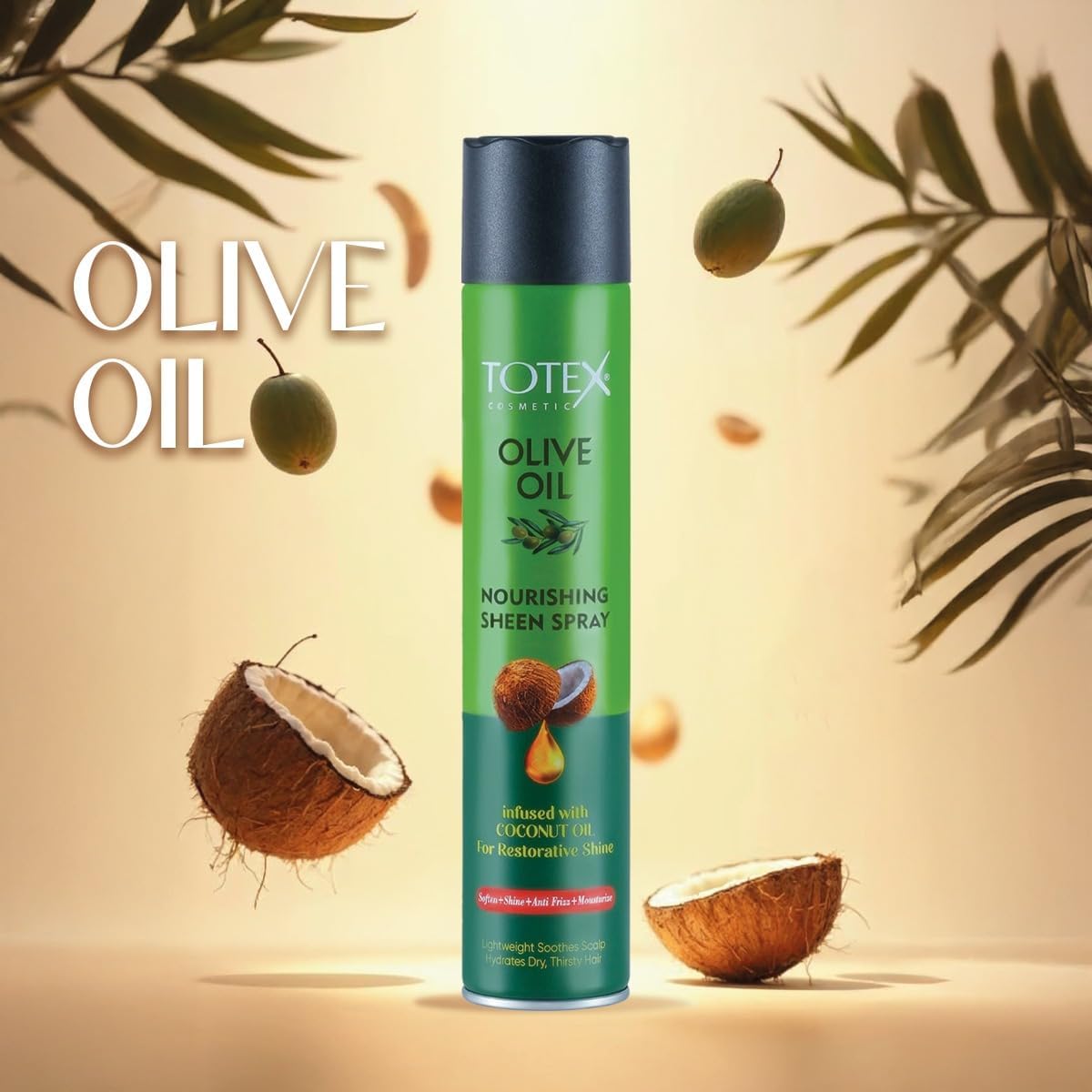 Totex Olive Oil Sheen Spray 400 ML