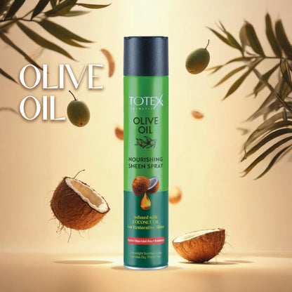 Totex Olive Oil Sheen Spray 400ml