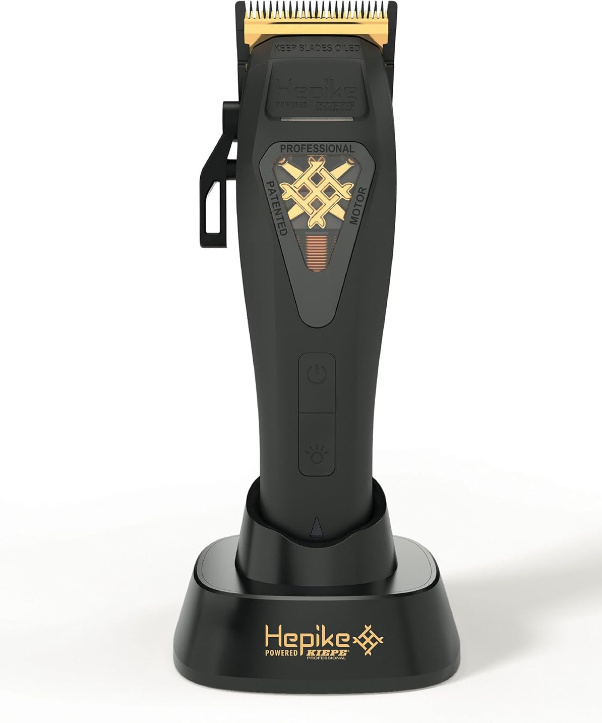 Kiepe Hepike Cordless Hair Clipper 6360, Long-Life Lithium Battery, Powered Clippers for Men Haircut, Men's Grooming Kit for Beard & Face, Ideal for Hairdressers, Barbers, Stylists, Professional Use