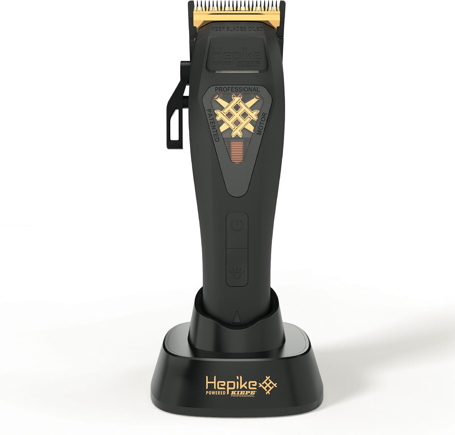 Kiepe Hepike Cordless Hair Clipper 6360, Long-Life Lithium Battery, Powered Clippers for Men Haircut, Men's Grooming Kit for Beard & Face, Ideal for Hairdressers, Barbers, Stylists, Professional Use