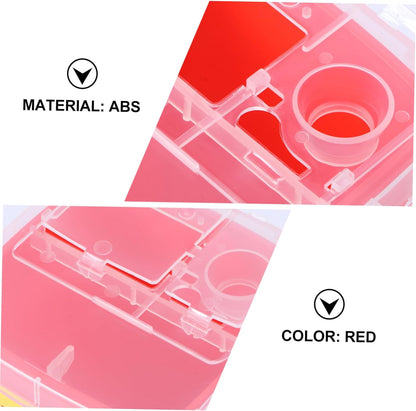 Used Razor Blades Disposal Box Dispenser for Barbers 1pc