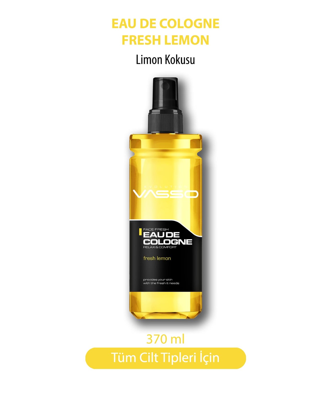 Vasso Aftershave Barber Cologne 370 ML