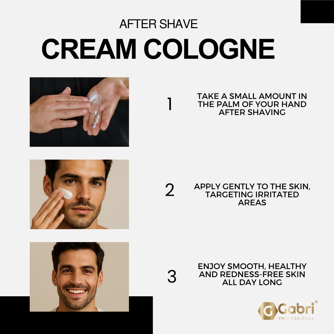 Gabri Aftershave Cream & Cologne 2-in-1 400ml - Gabri - Professional Barber Supplies UK | BarberWorld