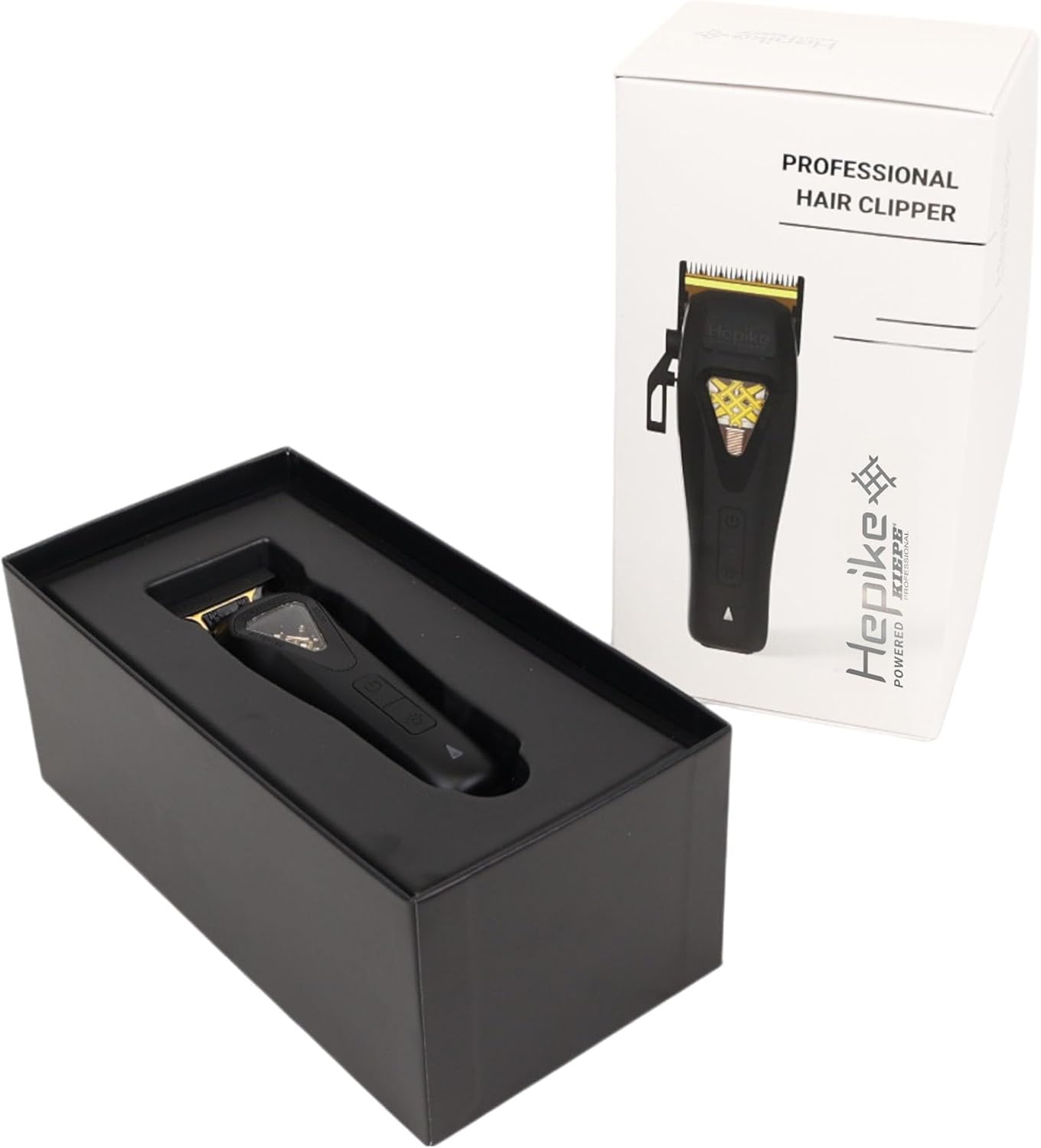 Kiepe Hepike Cordless Hair Clipper 6360, Long-Life Lithium Battery, Powered Clippers for Men Haircut, Men's Grooming Kit for Beard & Face, Ideal for Hairdressers, Barbers, Stylists, Professional Use