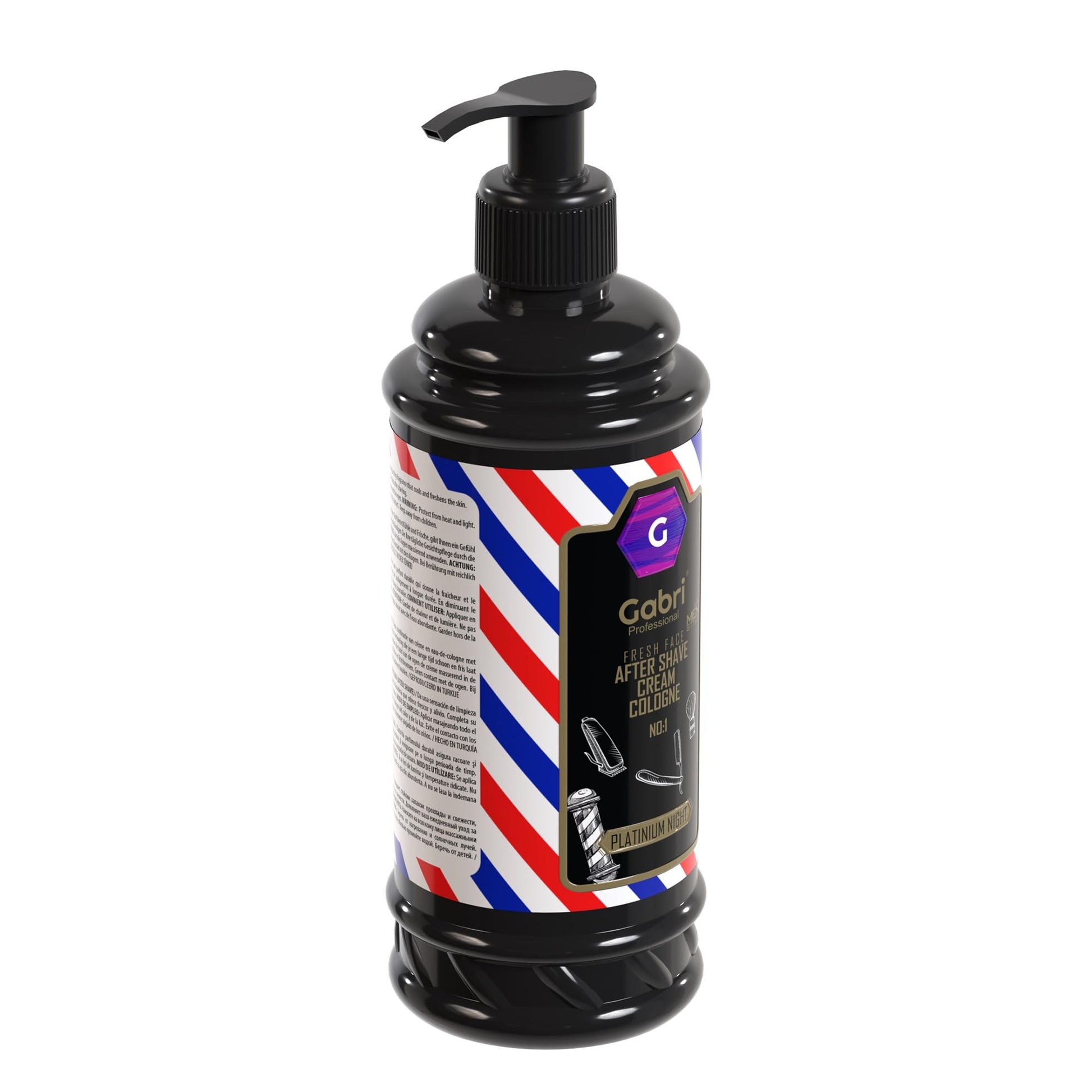 Gabri Aftershave Cream & Cologne 2-in-1 400ml - Gabri - Professional Barber Supplies UK | BarberWorld