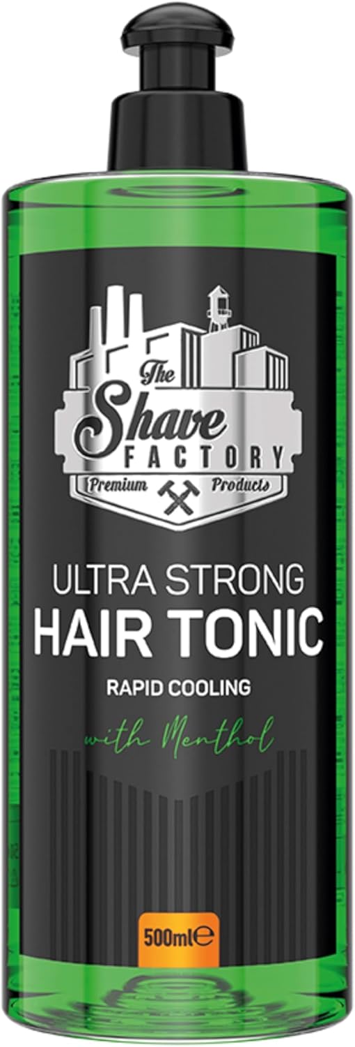 The Shave Factory - Hair Tonic Big 500ML- Hot Towel