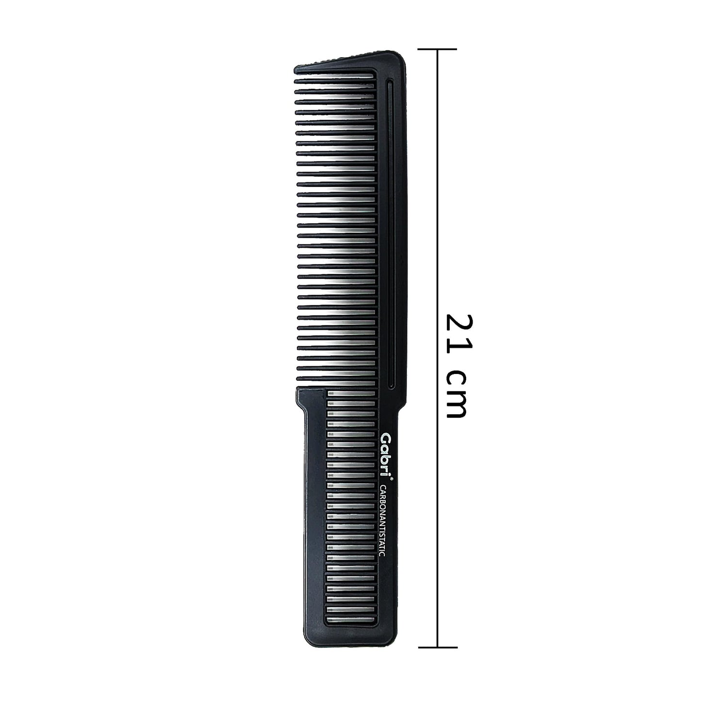 Gabri Gold Metal Flat Top Comb 21cm Anti-Static Heat Resistant