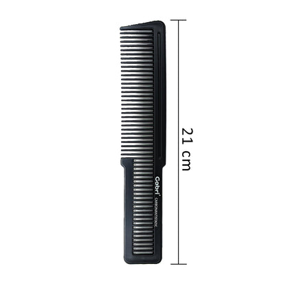 Gabri Gold Metal Flat Top Comb 21cm Anti-Static Heat Resistant