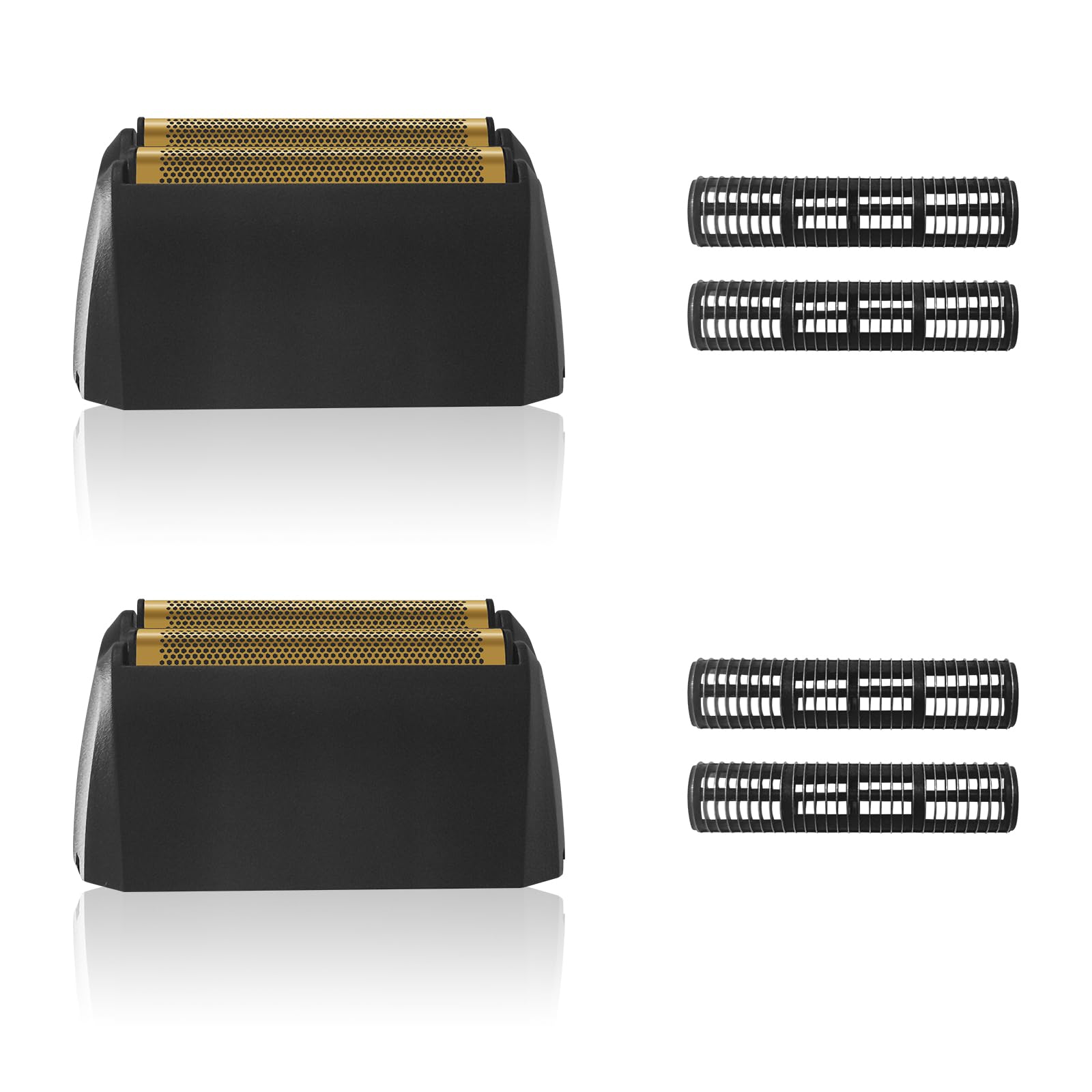 Shaver Replacement Super Close Gold Foil & Cutter Bar Assembly Compatible with Wahl 5 Star Series Vanish Shaver（8173-700） (1 Pack)