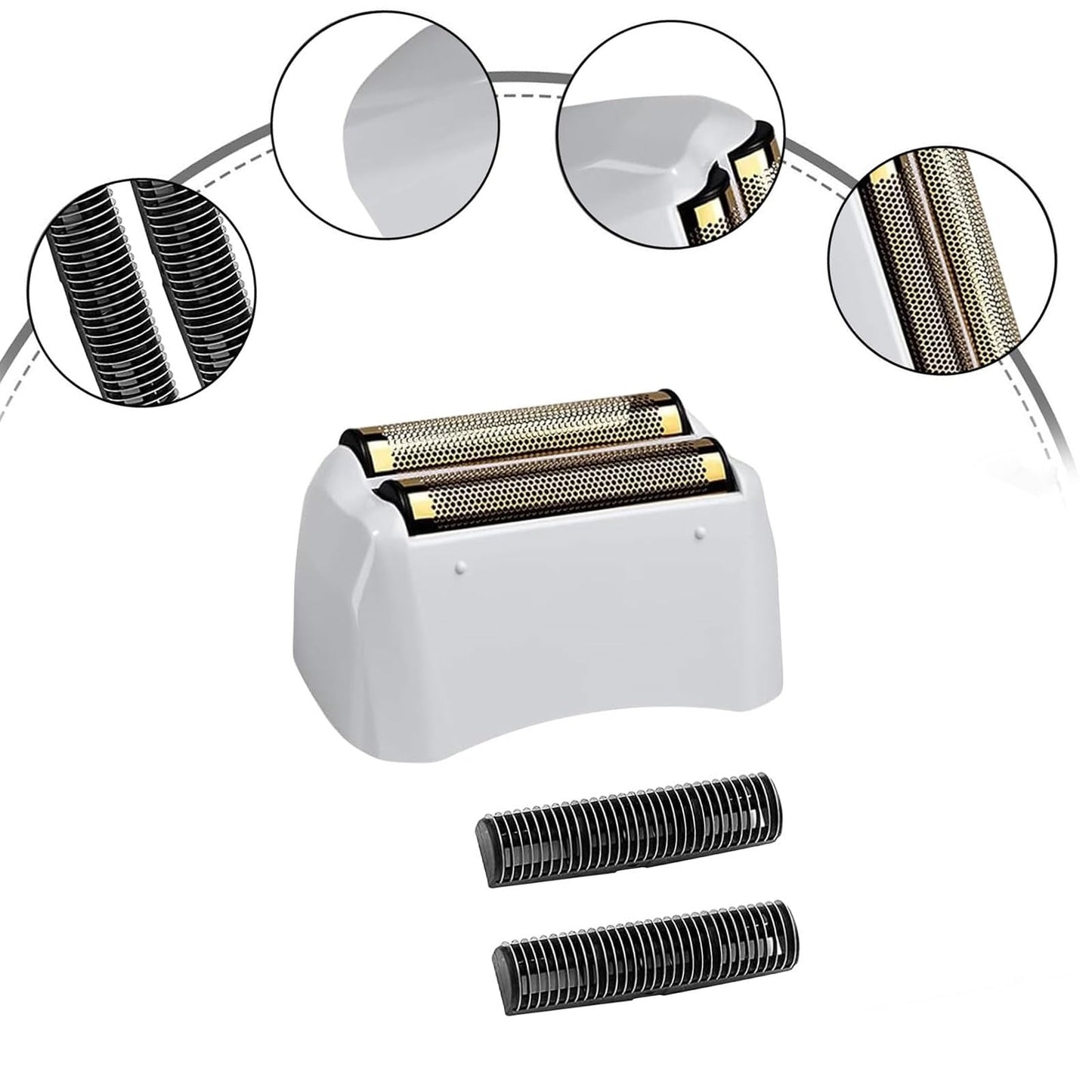 Andis Pro Foil Shaver Replacement Foil & Blades Gold 2pc