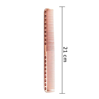 Gabri Gold Metal Flat Top Comb 21cm Anti-Static Heat Resistant