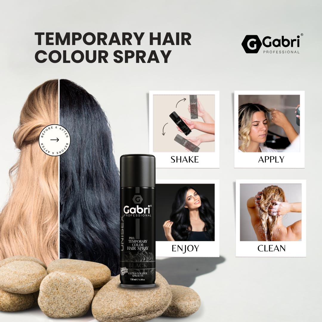Gabri Hair Colour Spray, 150 ml