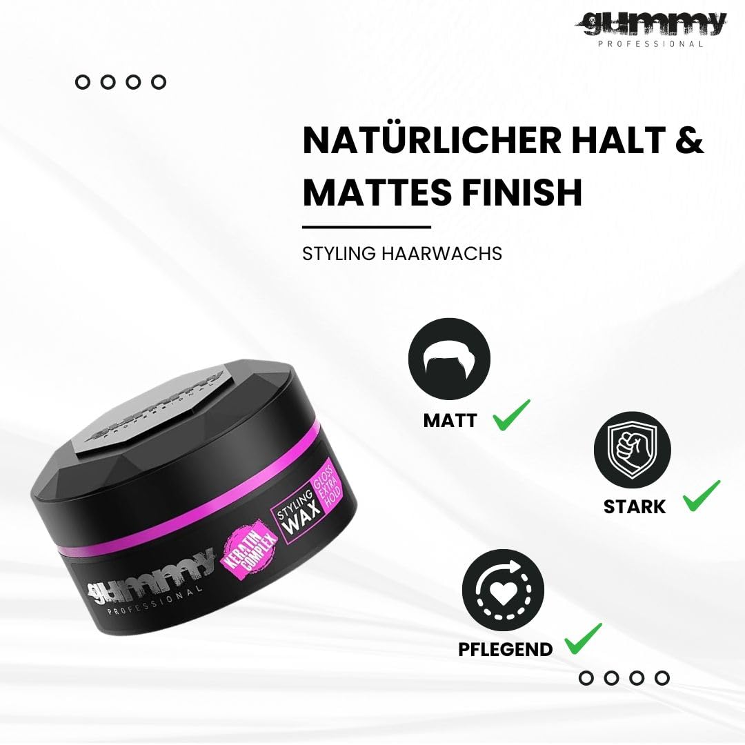 Gummy Hair Wax Series 150ml