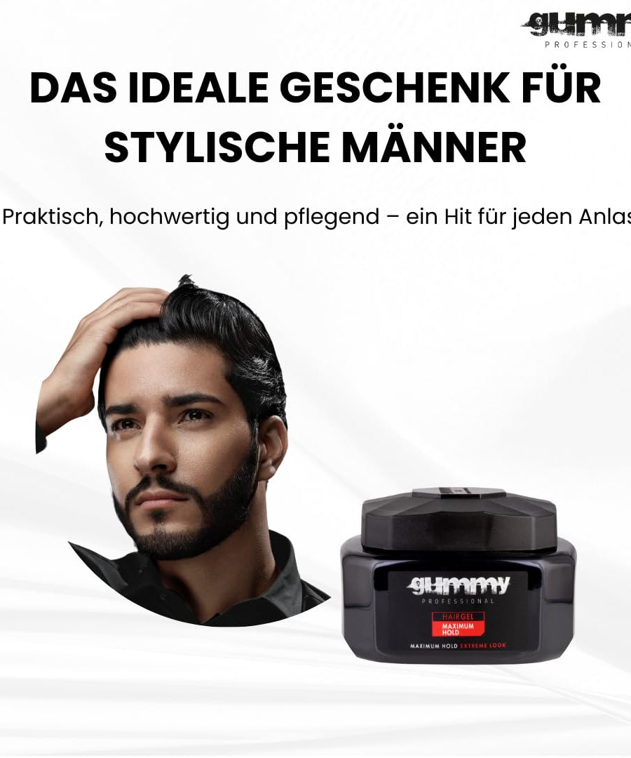 Gummy Hair Gel 220 ml Maximum Hold