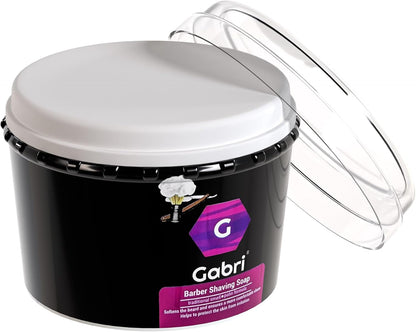 Gabri Professional Shaving Soap 140 g for Sensitive Skin - Traditional Shaving Soap for Men's Grooming