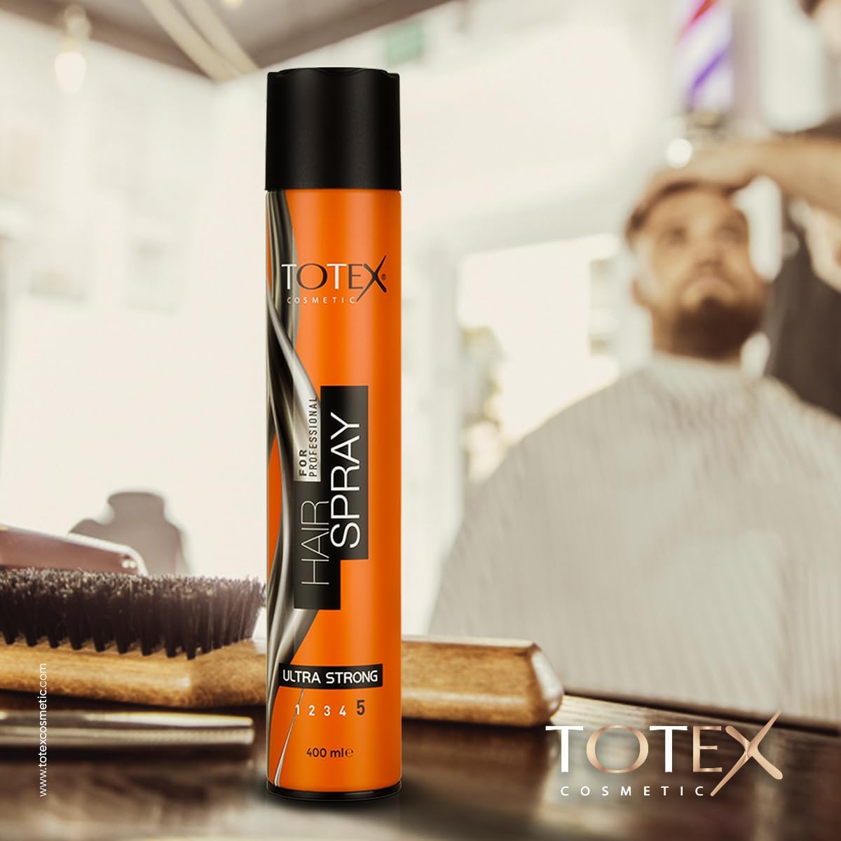 Totex Hair Styling Hair Spray  & Olive 400 ML