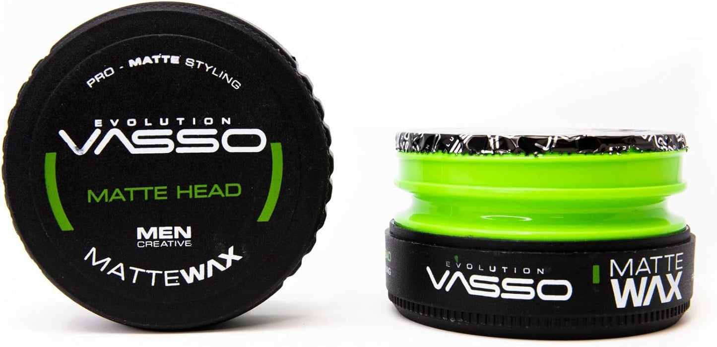 Vasso Hair Wax Ultra Hold Matte Finish 150ml