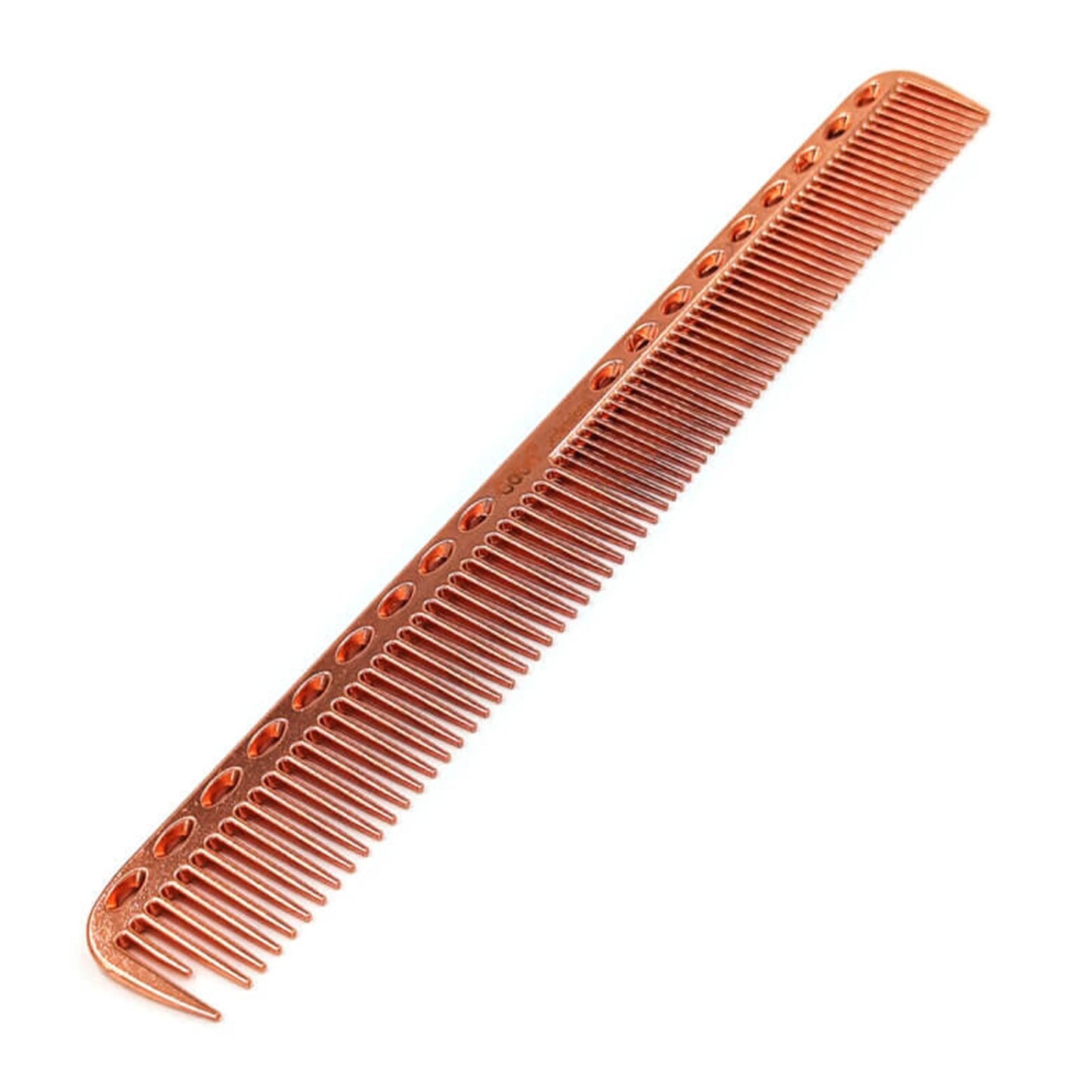 Gabri Gold Metal Flat Top Comb 21cm Anti-Static Heat Resistant