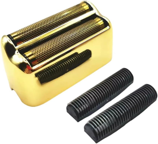 Replacement Foil & 2X Blades for BaByliss Pro FoilFX02 Gold Shaver #FXRF2G