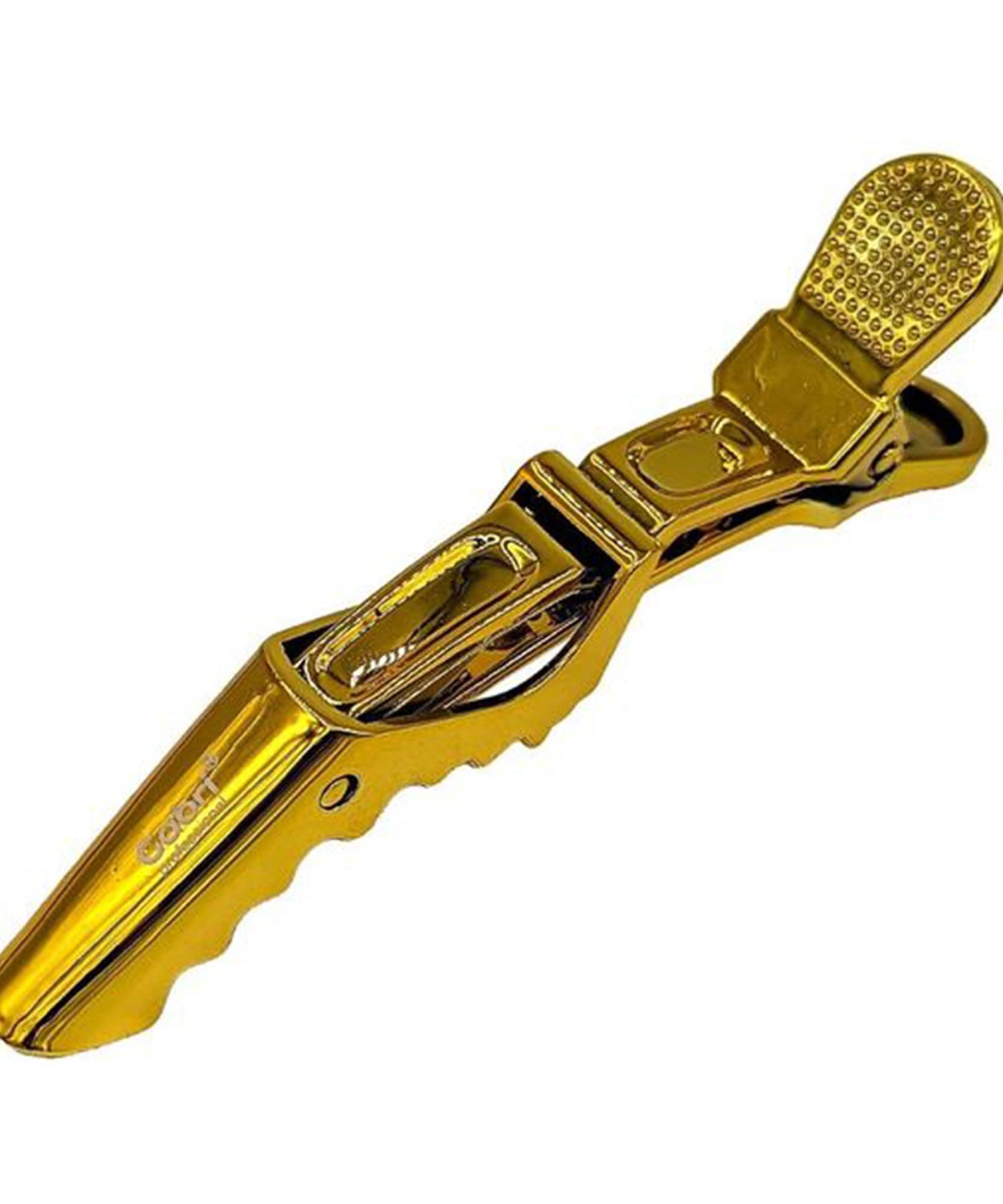 Gabri Flat Hair Comb Top Comb Barber Styling Hair Cutting Durable Detangler - Professional Hairdressing Tools, Anti Static Heat Resistant, Strong & Durable (Gold Metal 21 cm, Metal)