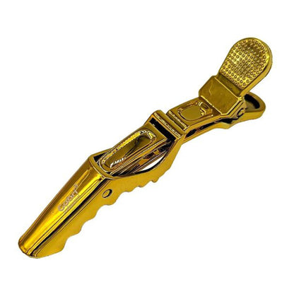 Gabri Gold Metal Flat Top Comb 21cm Anti-Static Heat Resistant