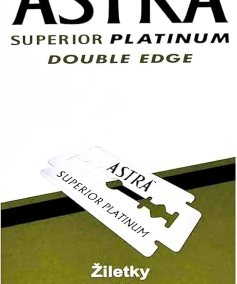Astra Superior Platinum Double Edge Razor Blades X 100