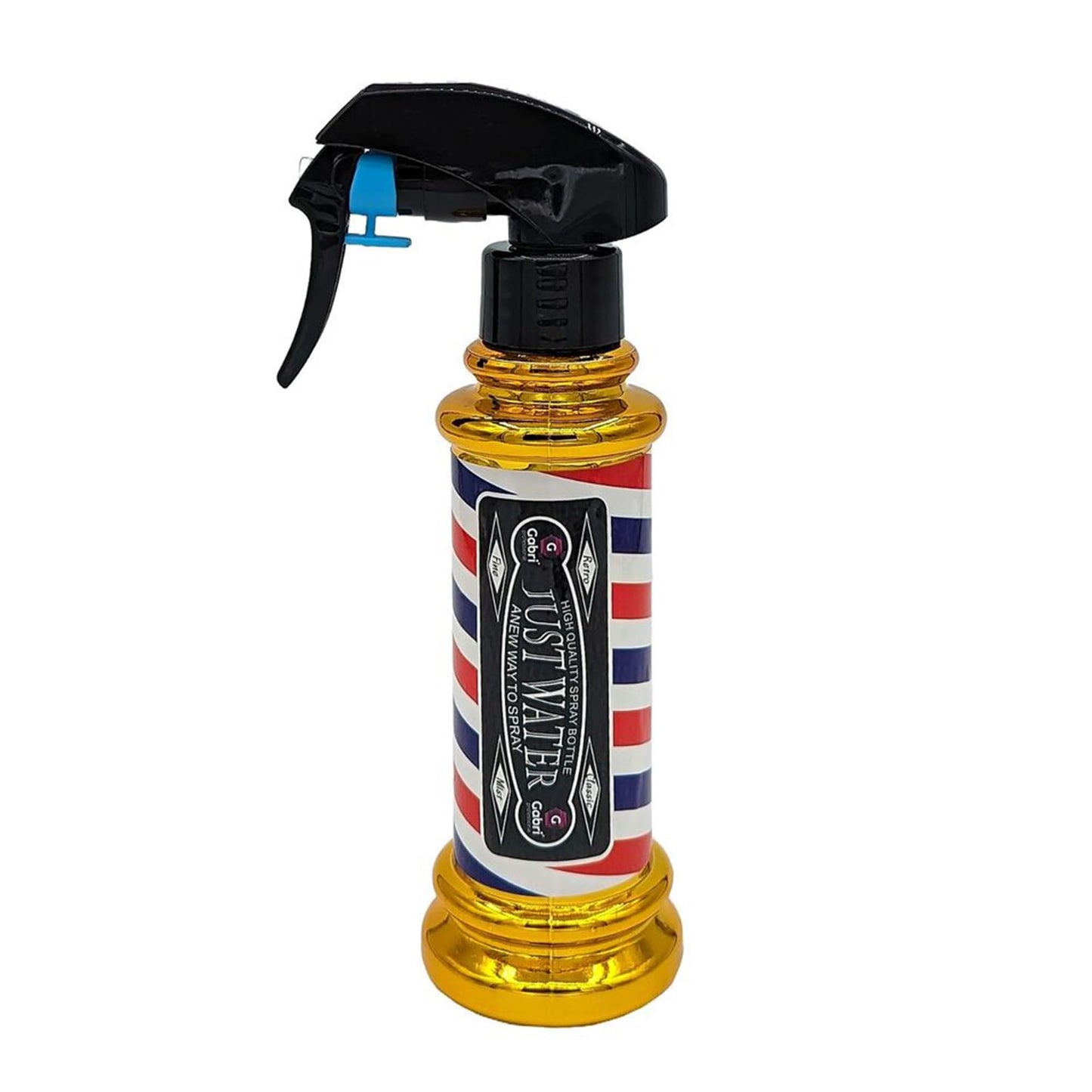 Gabri Gold Metal Flat Top Comb 21cm Anti-Static Heat Resistant