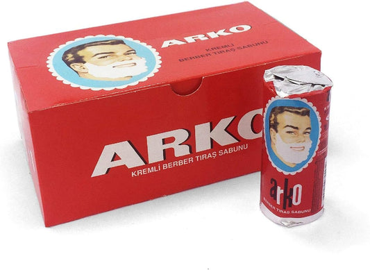 Arko EVYAP Shaving Soap Stick Pack of 12