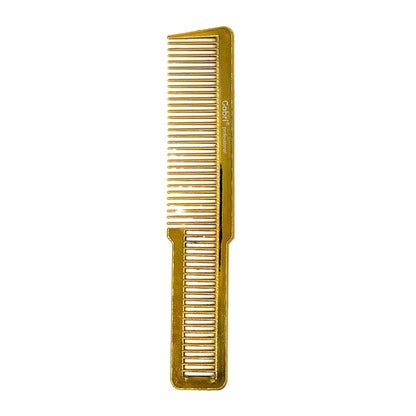 Gabri Gold Metal Flat Top Comb 21cm Anti-Static Heat Resistant