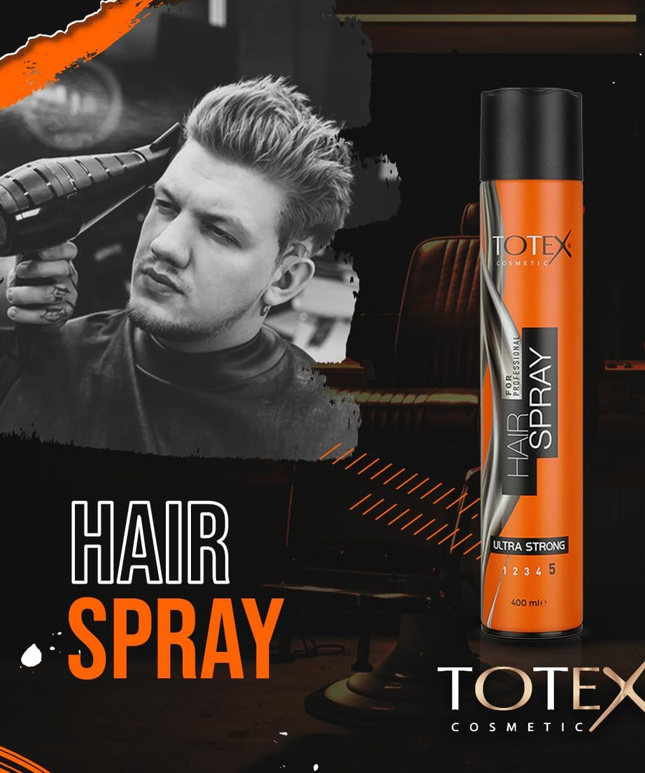 Totex Hair Styling Hair Spray  & Olive 400 ML